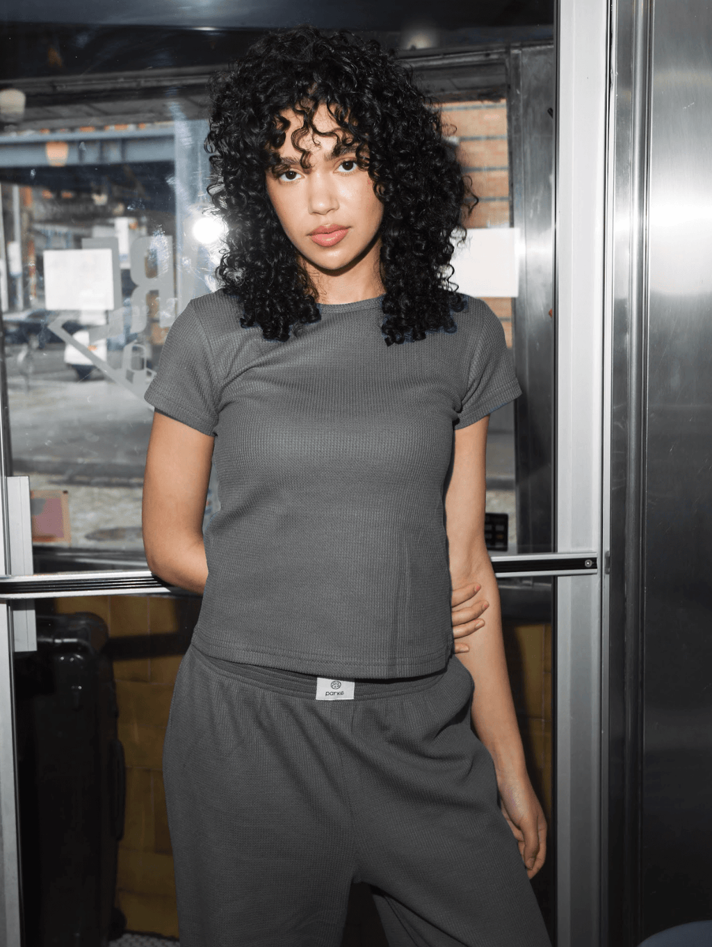 Waffle Tee