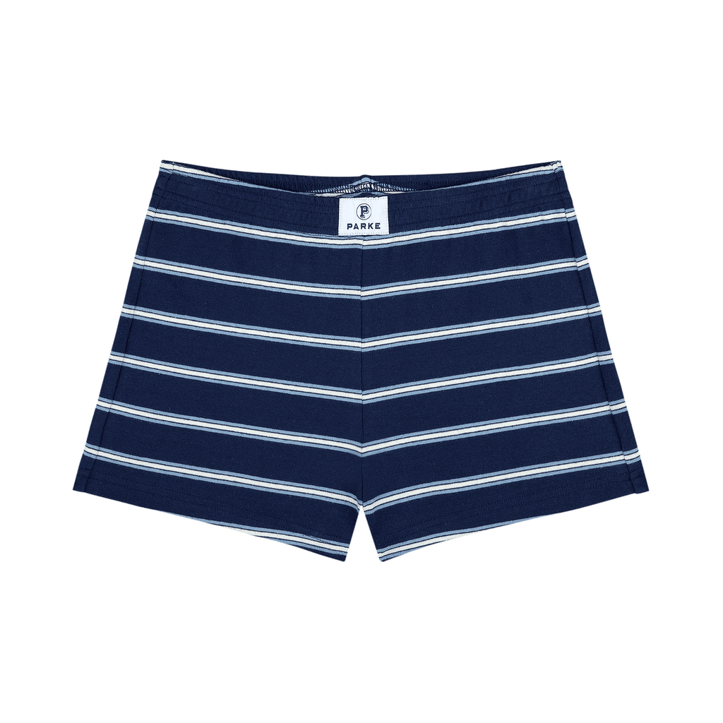 Maggie & Emma Cotton Mini Short -maggie stripe