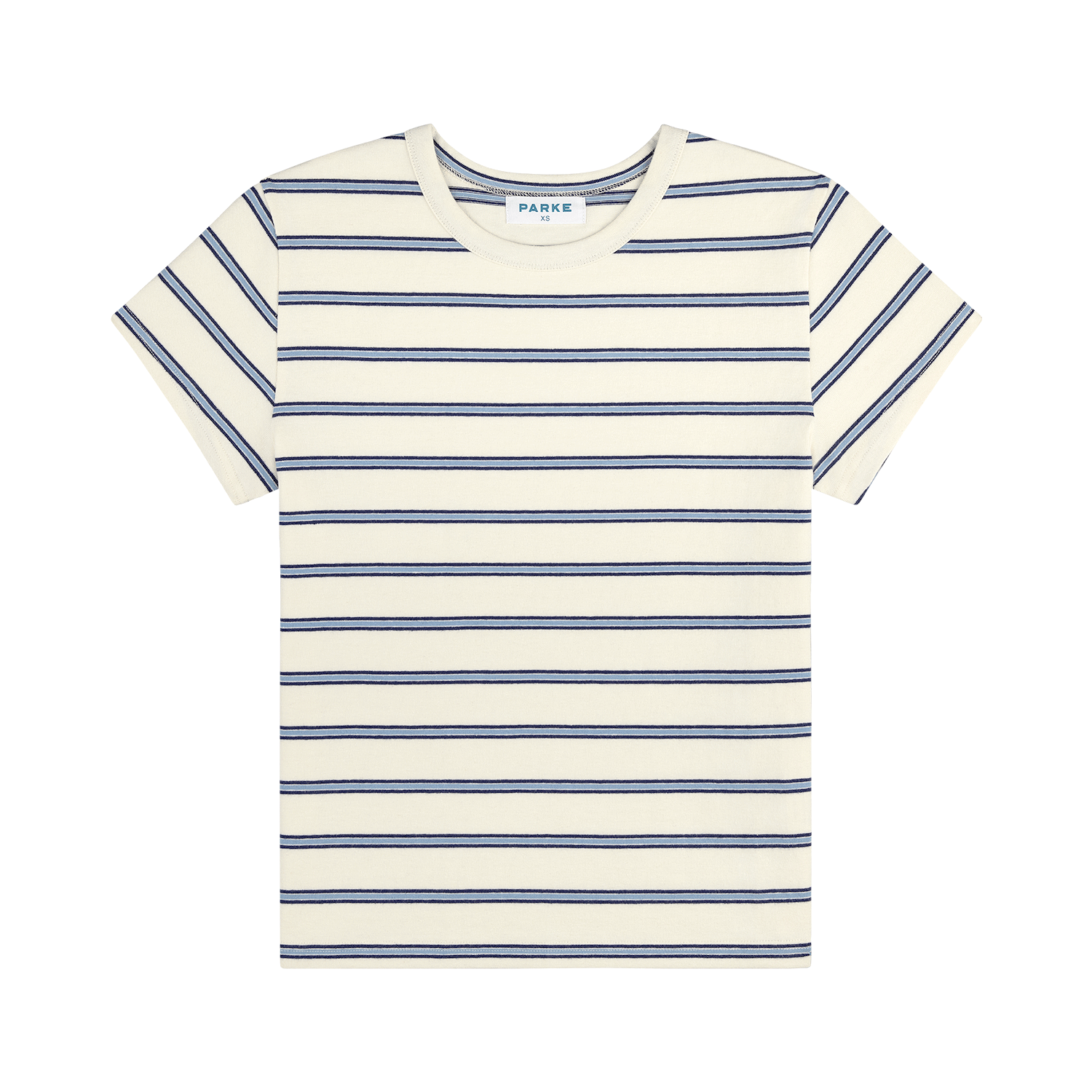 striped tee flat lay -emma stripe