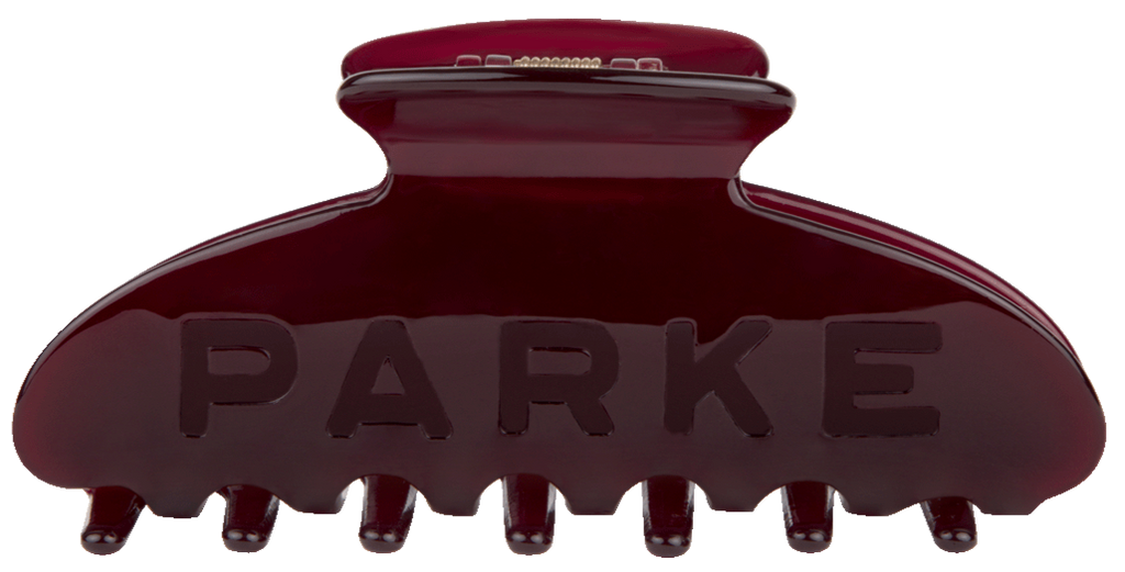 claw clip -maroon